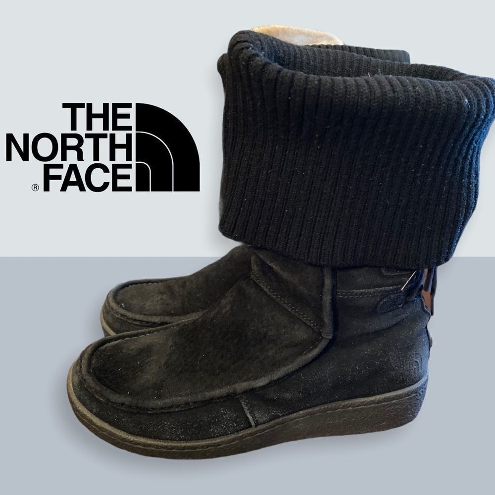 The North Face| Black Alana Suede Snow Boots 7